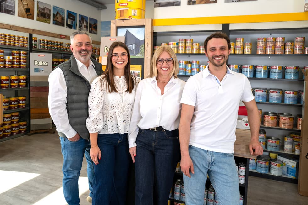 Die Familie Ladstätter im Farbenhaus in Wörgl